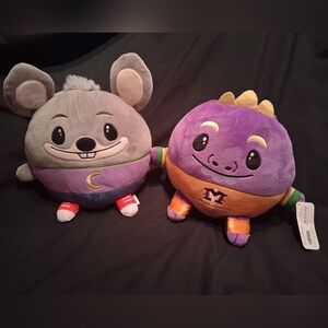 Chuck E Cheese Gumball Plush Duo Mr.Munch